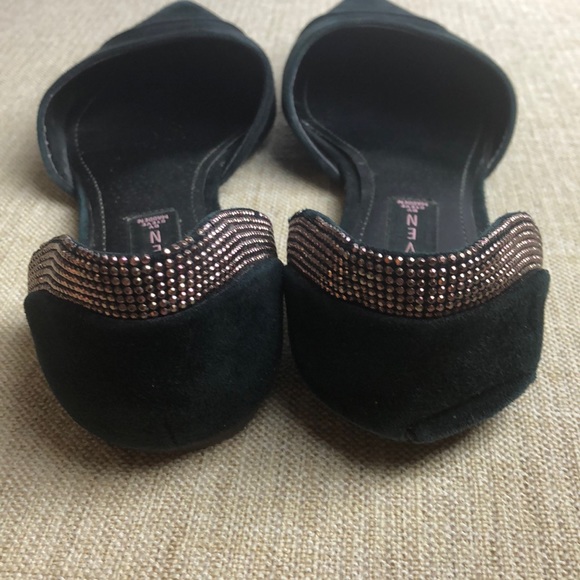 Steven by Steve Madden Vampy Black Multi Flat - Picture 4 of 7